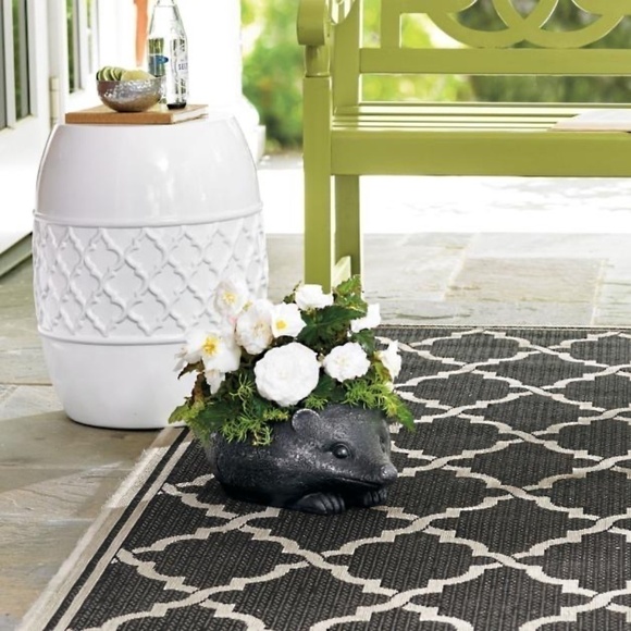 NIB Garden Hedgehog Planter Grandin Road - Picture 4 of 6